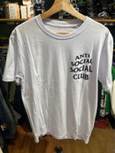 Camisa Anti Social Social Club Branca Flowers & Butterfly - Pronta Entrega