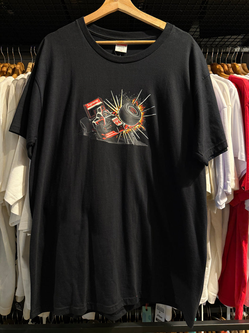 Camiseta SUPREME Formula 1 Crashed Preta - Pronta Entrega