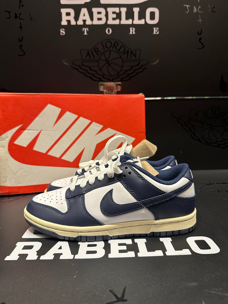 Tênis Nike Dunk Low Vintage Navy - Pronta Entrega