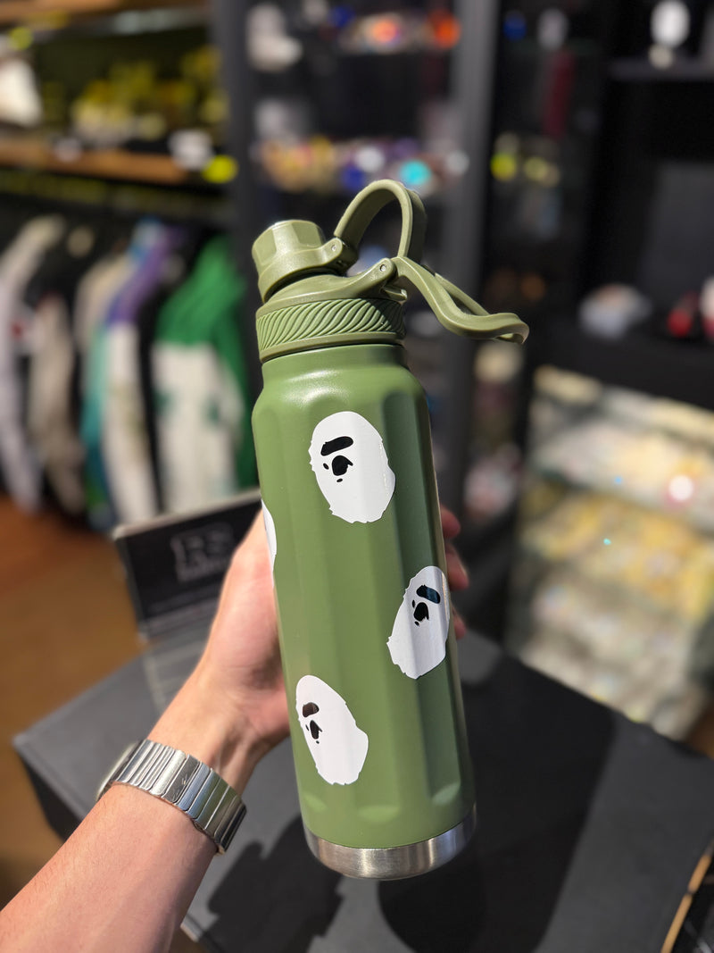 Garrafa Térmica BAPE Verde 950ML - Pronta Entrega