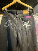 Conjunto CORTEIZ Jeans Escuro - Pronta Entrega