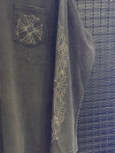 Chrome Hearts Rhinestone Cross Long Sleeve Black - Pronta Entrega