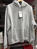 MOLETOM NIKE SPORTSWEAR CLUB HOODIE PO CINZA/BRANCO - Pronta Entrega