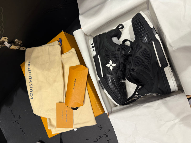 Tênis Louis Vuitton LV Skate Black - Pronta Entrega