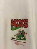 Camiseta Nike Oversized Swoosh Jordan Branca - Pronta Entrega