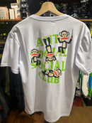 Camisa Anti Social Social Club Branca Monkey - Pronta Entrega