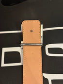 Cinto Louis Vuitton Initiales Monogram Brown Fivela Gold  - Pronta Entrega