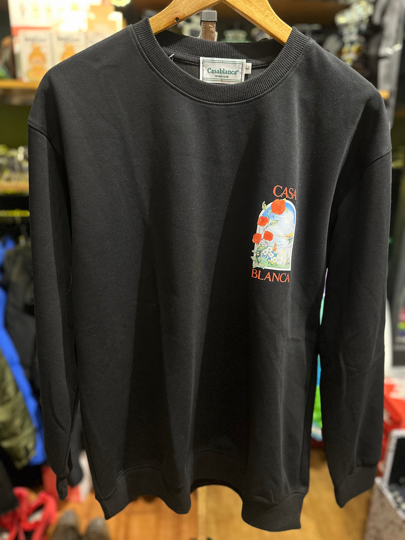 Moletom Casablanca Garden Black - Pronta Entrega