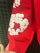 Moletom Denim Tears Vermelho - Pronta Entrega