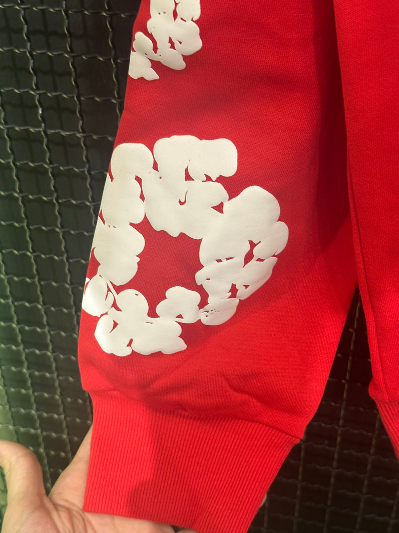 Moletom Denim Tears Vermelho - Pronta Entrega