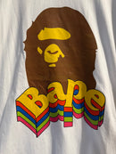 Camiseta BAPE ‘A Abathing Ape’ Color Head Ape - Pronta Entrega