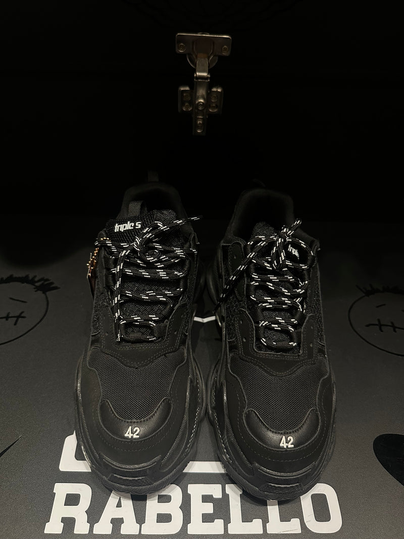 Tênis Balenciaga Triple S Black - Pronta Entrega