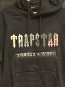 Conjunto Trapstar Moletom Blusa + Short Black/Pink - Pronta Entrega