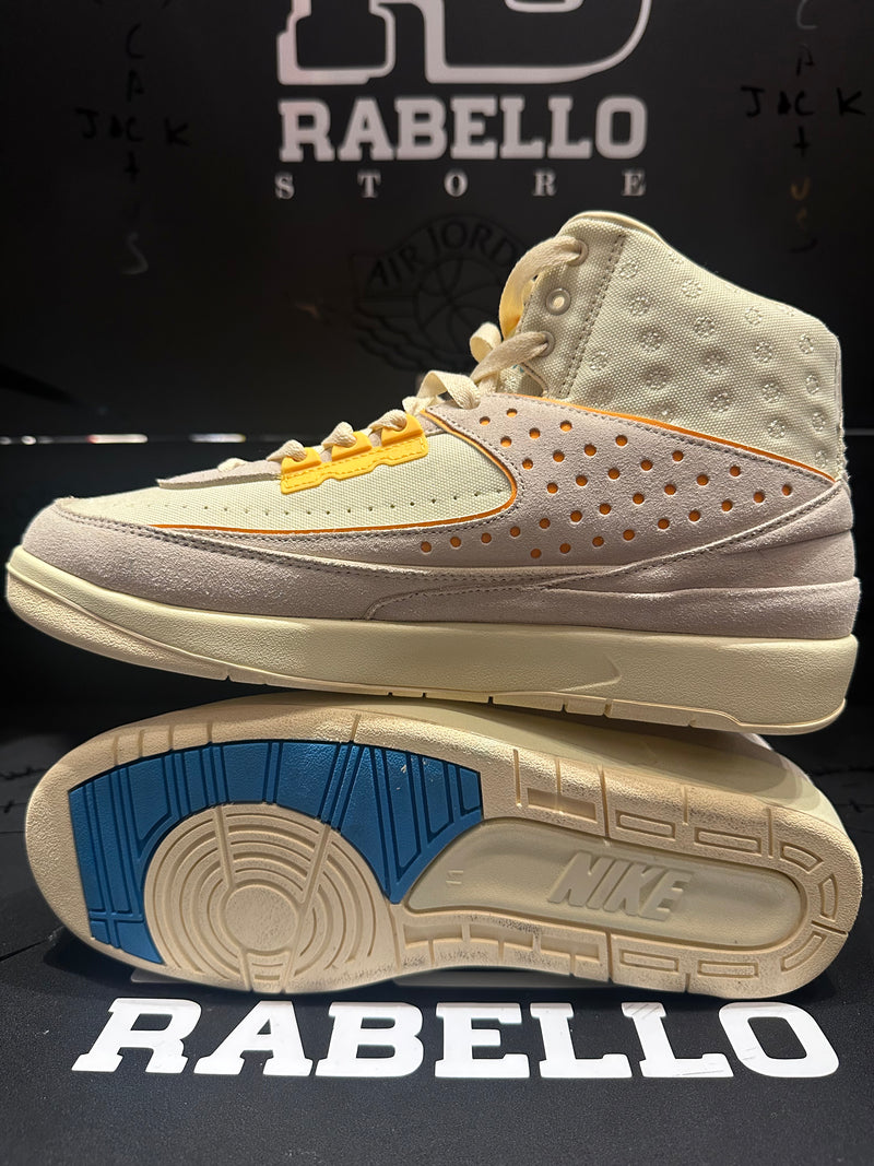 Tênis Nike Air Jordan 2 X Union LA “Rattan” - Pronta Entrega