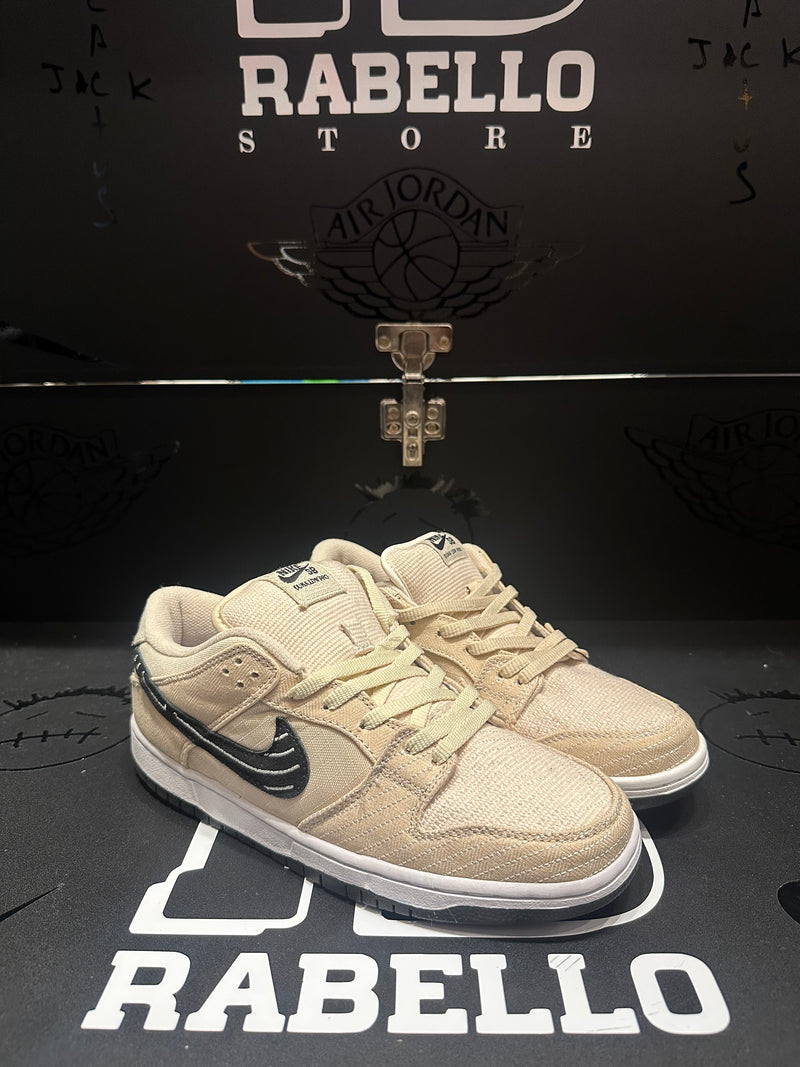 Tênis Nike SB Dunk Low Pro Albino & Preto “Jiu-Jitsu” - Pronta Entrega