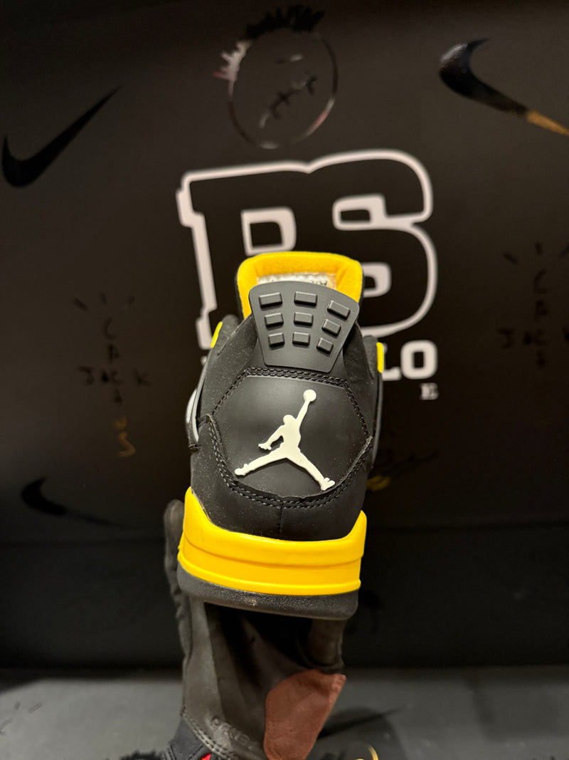 Tênis Nike Air Jordan 4 Retro Yellow Thunder - Pronta Entrega