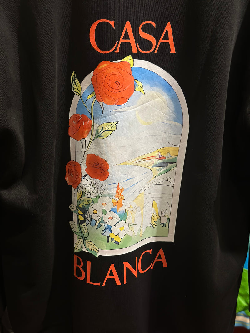 Moletom Casablanca Garden Black - Pronta Entrega