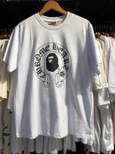 Camiseta BAPE Bayb Milo X Chrome hearts Branca - Pronta Entrega