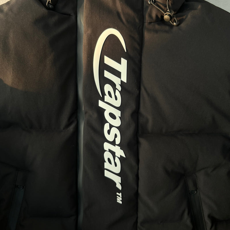 Jaqueta Puffer Trapstar Hyperdrive Preto - Encomenda