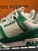 Tênis Louis Vuitton LV Trainer Green - Pronta Entrega