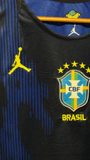 Camisa Seleção Brasil II 2026 - Masculina Nike Torcedor Azul e Preto - Copa do Mundo - Pronta Entrega