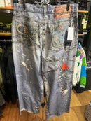 Calça Acne Studios Printed Keychain - Pronta Entrega