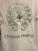 Camiseta Chrome Hearts Brilliant Back White - Pronta Entrega