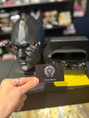 Óculos Chrome Hearts Armação Preto Prata - Pronta Entrega