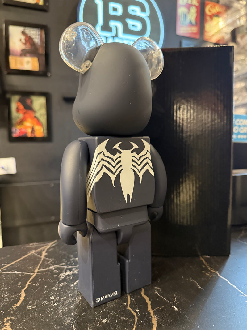 Bearbrick Venom 400% Medicom Toy Boneco Colecionável 28cm - Pronta Entrega