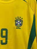 Camiseta Nike Retrô Seleção Brasileira 2002 Ronaldo