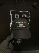 Boné Aba Curva Polo Golf Ralph Lauren Preto - Pronta Entrega