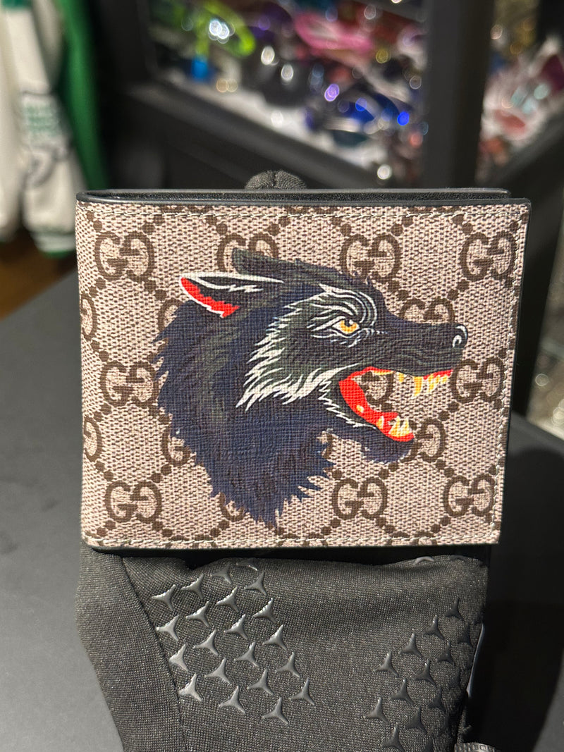 Carteira Gucci Wolf - Pronta Entrega