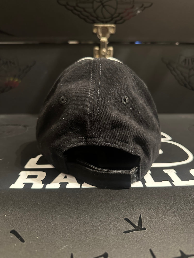 Boné Balenciaga Preto Aba Curva Logo Bordado - Pronta Entrega