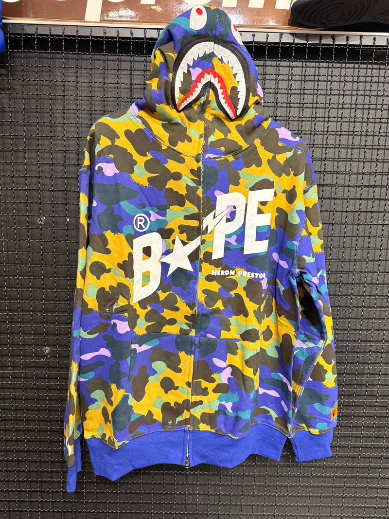 Jaqueta Bape Shark x Heron Preston - Pronta Entrega