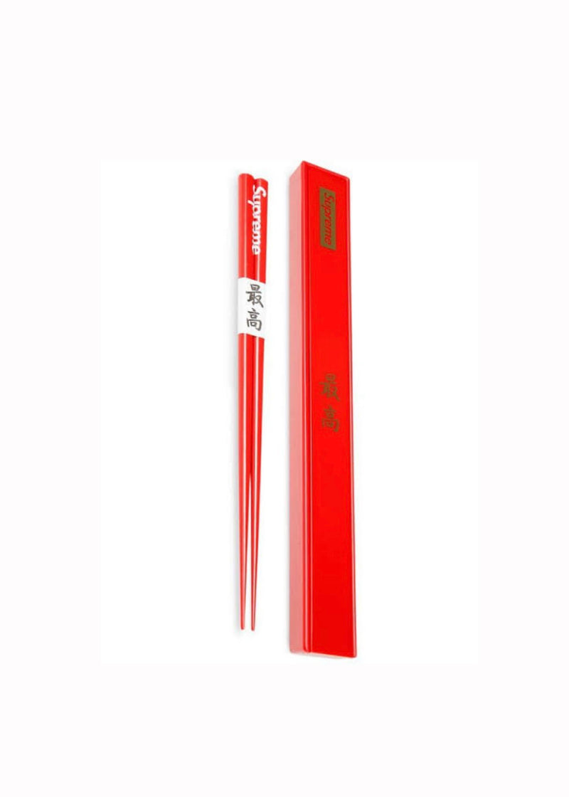 Supreme Hashi Chopsticks Set Red - Pronta Entrega