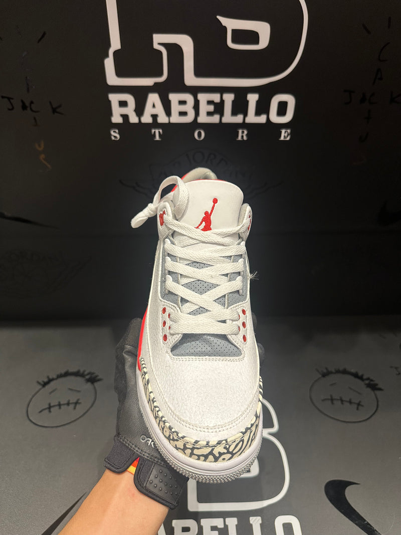 Tênis Nike Air Jordan 3 Fire Red - Pronta Entrega