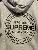 Moletom Supreme New York 274-190 Gray - Pronta Entrega