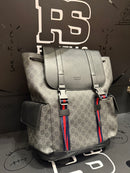 Bolsa Gucci Leather Backpack Black  - Pronta Entrega