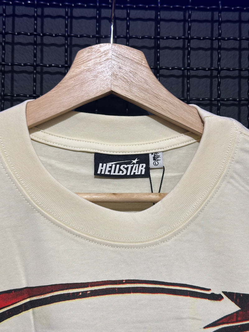 Camiseta Hellstar “Path to Paradise” Bege - Pronta Entrega