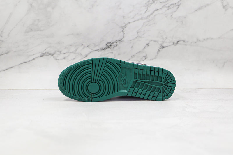Jordan 1 Low White Black Mystic Green - Encomenda