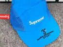 Boné Supreme Mesh Side Panel Camp Azul - Encomenda
