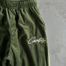 Conjunto Corteiz VVS Velour Jacket Green - ENCOMENDA