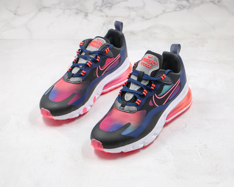 Nike Air Max 270 React Midnight Navy Hyper Pink - Encomenda