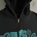 Conjunto Trapstar Wildcard Chenille BlueBlack - Encomenda