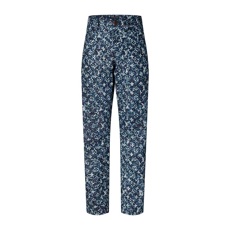 Calça Louis Vuitton Monogram Denim - Encomenda