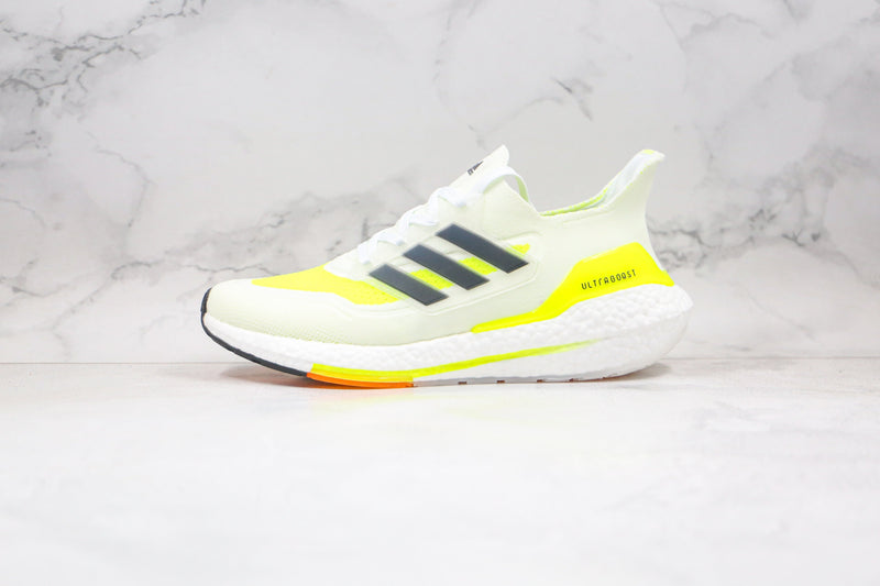 Adidas Ultraboost 21 Solar Yellow White - Encomenda