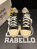 Tênis Converse Chuck 70 X Comme des Garçons Low Preto - Pronta Entrega