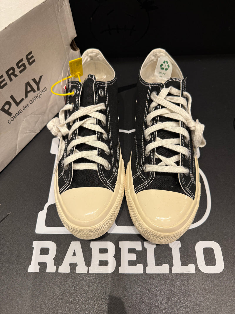 Tênis Converse Chuck 70 X Comme des Garçons Low Preto - Pronta Entrega