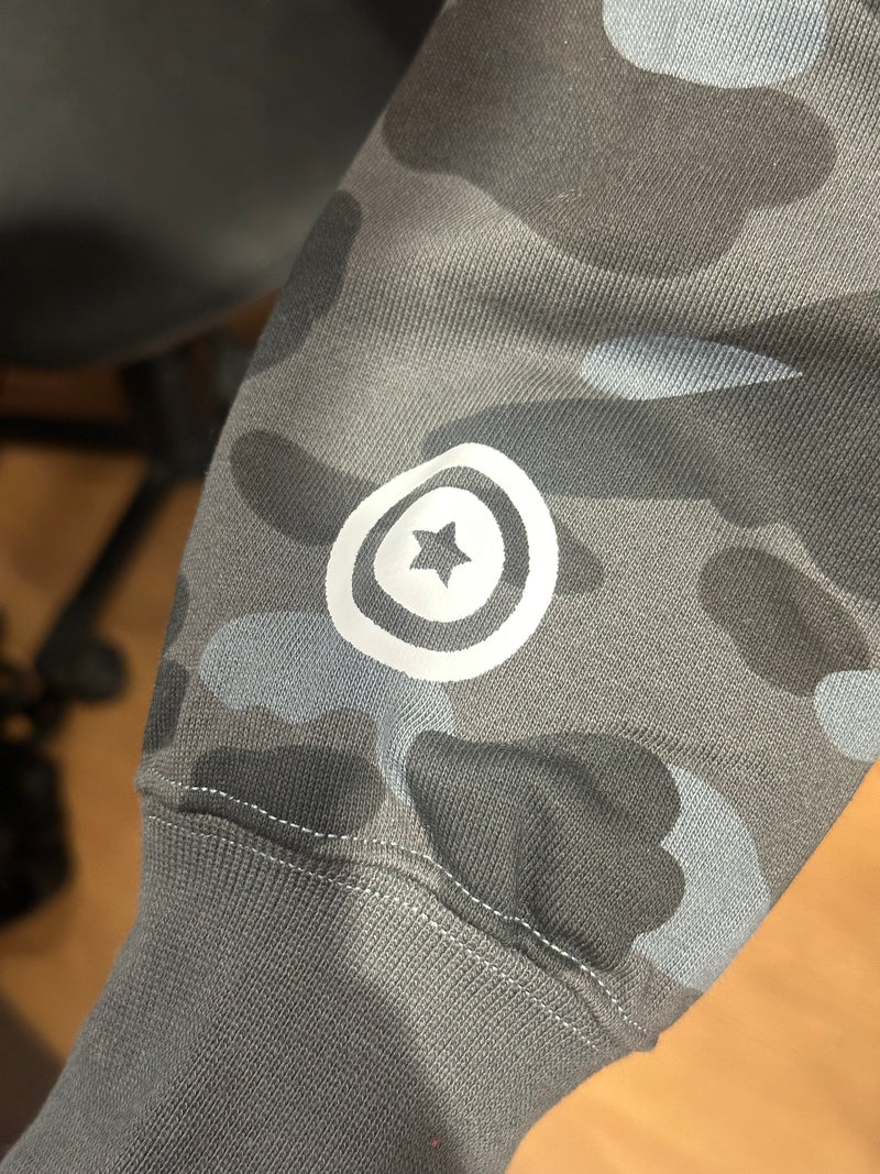 Jaqueta Bape Camo Shark Black Full Zip - Pronta Entrega