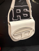 Bolsa Diesel Feminina 1DR Crossbody Branca - Pronta Entrega
